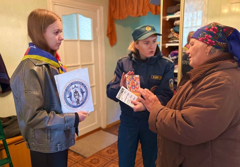  доброе дело На Зельвенщине идет акция Молодежь за безопасность